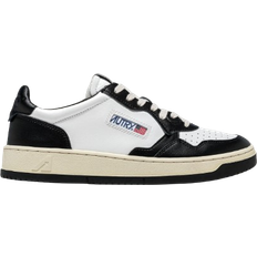 Autry Medalist Low Bicolor M - White/Black Leather