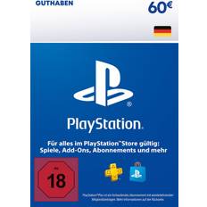 Digital - PlayStation 4 - Unterhaltung Geschenkkarten Sony Playstation Store Guthaben 60 EUR