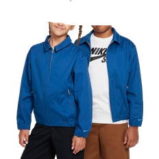 Nike Regntøy Nike Older Kid's SB Skate Coaches Jacket - Court Blue/Star Blue (FN9214-476)