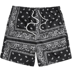 Shein Men - XXL Pants & Shorts Shein Manfinity RSRT Men Drawstring Waist Paisley Print Shorts