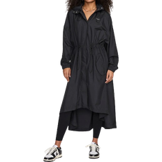 Nike Women's Sportswear Essential Trench Coat - Black/White