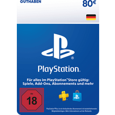 PlayStation 5 Geschenkkarten Sony PlayStation Store Guthaben 80 EUR