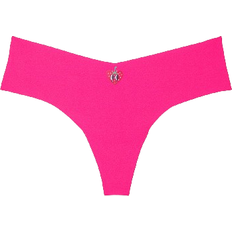 PINK No-Show Thong Panty - Pink