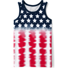 The Children's Place Boy's Americana Tank Top - White