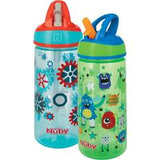 Nuby Baby Bottles & Tableware Nuby Iridescent Flip-it 2-pack 540ml