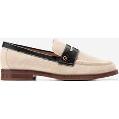 Cole Haan Women Loafers Cole Haan Women's Lux Pinch Penny Loafer Beige Beige/Khaki