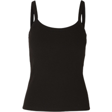 Singleter Selected Femme Celica Anna Strap Tank Top - Black