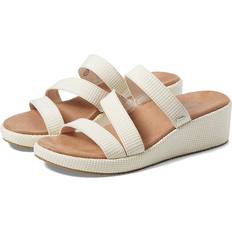 Skechers Beige - Women Sandals Skechers Womens Martha Stewart Arch Fit Beverlee-Morningside Sanda