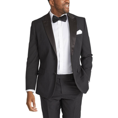 M - Men Suits Johnny Bigg Elvis Tuxedo Suit Jacket - Black