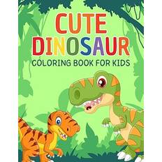 Cute Dinosaurs Coloring Book for Kids (Geheftet, 2024)