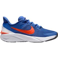 Running Shoes Nike Star Runner 4 GS - Astronomy Blue/White/Total Orange/Team Orange