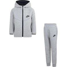 Tracksuits Nike Kid's Tech Fleece Tracksuit - Dark Grey Heather (86L050-042)