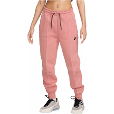 Pants & Shorts Nike Sportswear Tech Fleece Women's Mid-Rise Jogger - Red Stardust/Black