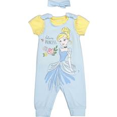 Other Sets Disney Princess Cinderella Baby Girls Romper & Headband Set Months Light Blue