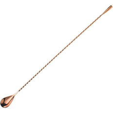 Bar Spoons Barfly Classic Teardrop End Copper Plated Bar Spoon