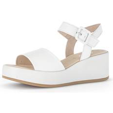 Gabor Damen Sandaletten Gabor Plateau Sandalen weiss Plateau Sandale 24.531.20