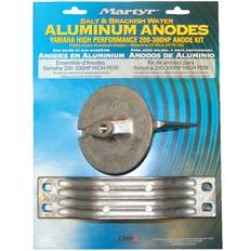 Bootsmotorenteile Martyr Anodes Yamaha 200-300hp Aluminium Anode Kit Grey