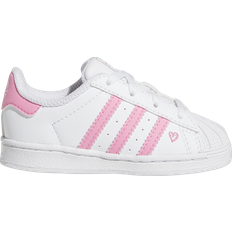 Sport Shoes adidas Originals Girls adidas Originals Superstar Girls' Toddler Shoes Gold Metallic/Ftwr White/Bliss Pink 04.0