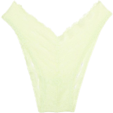 PINK V-Front Brazilian Panty - Lime Cream