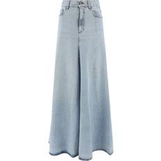 Blau - Damen - Lange Röcke Serenity Stromboli Maxi Skirt - Light Blue