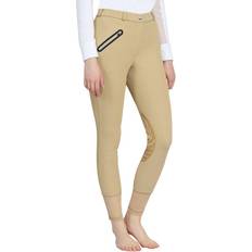 TuffRider Rider Gear TuffRider Ladies Tiffany Ribb KP Breech Tan 28