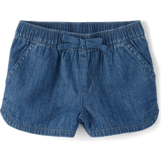 The Children's Place Girl's Chambray Pull On Shorts - Poppie Wash