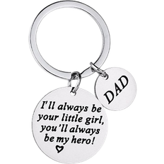 INF Key Ring For Dad - Silver