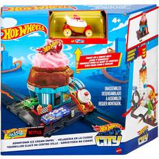 Hot Wheels Lekesett Hot Wheels City Downtown Ice Cream Swirl