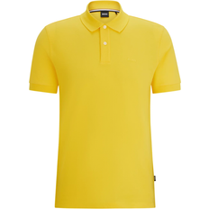 Men - Yellow Polo Shirts Hugo Boss Pallas Polo Shirt - Light Yellow