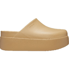 44 - Beige Pantoffeln & Hausschuhe Crocs Dylan Platform Clog - Wheat