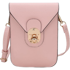MKF Collection Havana Phone Crossbody Bag - Pink