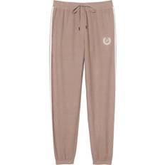 PINK Pants PINK Reverse Fleece High Waist Gym Pants - Iced Coffee