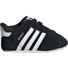 Adidas First Steps Children's Shoes Adidas Toddler Gazelle Crib Shoes, Boys' Black/White