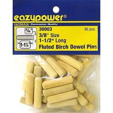 Plugs Eazypower 30003 3/8 1-1/2 inch fluted dowel pins