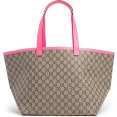 Gucci Women Totes & Shopping Bags Gucci Medium Ophidia GG Tote Bag - Beige Pink GG Canvas