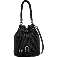 Textile Handbags Marc Jacobs The Rhinestone Mini Bucket Bag - Black