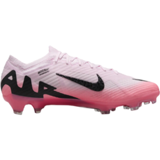 Nike Pink Soccer Shoes Nike Mercurial Vapor 15 Elite FG Low-Top - Pink Foam/Black
