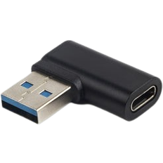 Nördic C-OTG8 3.1 USB A - USB C 90 Degrees Angled Adapter M-F