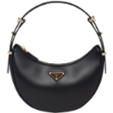 Prada Arqué Shoulder Bag - Black