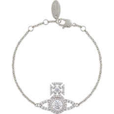 Vivienne Westwood Norabelle Bracelet - Silver/Transparent