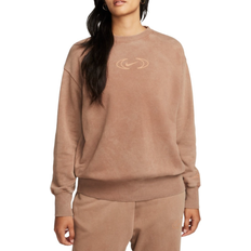 Nike Sportswear Phoenix Fleece Women's Oversized Crew Neck Sweatshirt - Archaeo Brown