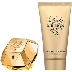 Damen Geschenkboxen Paco Rabanne Lady Million Gift Set EdP 50ml + Body Lotion 75ml