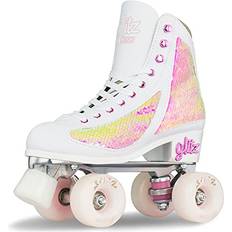 Inlines & Roller Skates Crazy Skates Glitz Roller For Women And Girls Dazzling Glitter Sparkle Quad Pearl