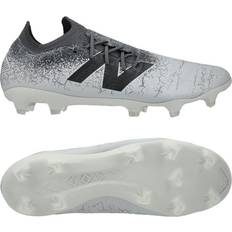 New Balance Unisex Soccer Shoes New Balance Unisex FURON PRO FG V7 Grey Synthetic