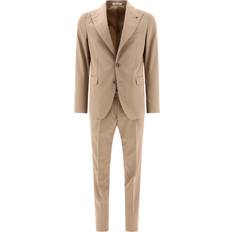 Beige - Women Suits Tagliatore Wool Blend Single Breasted Suit