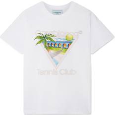 Unisex - White Tops Casablanca Tennis Club Icon T-shirt - White