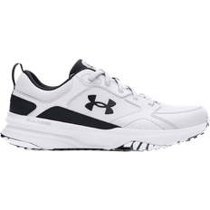 Under Armour Men Gym & Training Shoes Under Armour UA Charged Edge Wide 4E M - White/Black