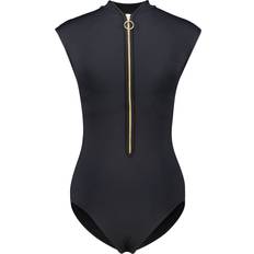 Seafolly Collective Zip Front One Piece - Black