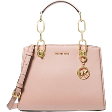 Michael Kors Cynthia Small Leather Satchel - Soft Pink