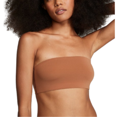 PINK Clothing PINK Women's Base Stretch Bandeau Bra - Caramel